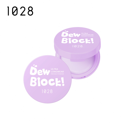 1028 - DEW BLOCK!超保濕蜜粉餅 嫩紫 (到期日: 2027年12月)